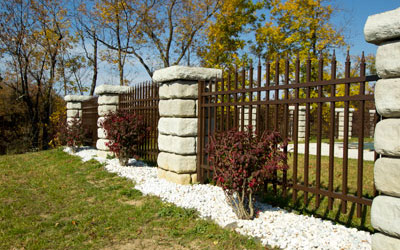 Check out our available ornamental fencing options Ornamental fencing options