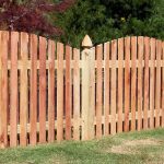 Wood fence